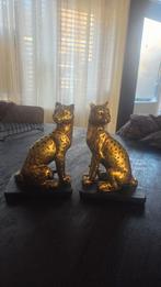 Panter boekenhouders goud, Ophalen of Verzenden