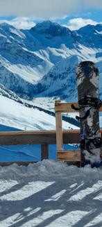 Burton snowboard: Aftermath 158, incl. Cartel bindingen, Sport en Fitness, Gebruikt, Board, Ophalen