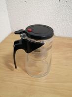 WEG=WEG!! LEUKE THEEPOT (GLAS) | NICE TEAPOT MADE OF GLASS, Ophalen of Verzenden, Gebruikt