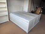 Ikea 2 persoons bed plus kasten, Ophalen, Gebruikt, Wit, Tweepersoons
