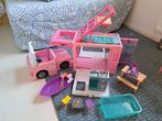 Barbie dreamcamper 3 in 1, zeer uitgebreid, Ophalen, Zo goed als nieuw, Barbie