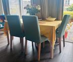 Ikea RÖNNINGE extendable table, birch, Huis en Inrichting, Tafels | Eettafels, Ophalen, Zo goed als nieuw, Rechthoekig, 50 tot 100 cm