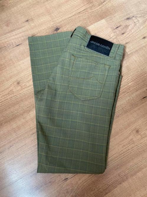 Jacob Cohen Bard geruite broek NIEUW maat 34 groen, Kleding | Heren, Broeken en Pantalons, Nieuw, Maat 52/54 (L), Groen, Ophalen of Verzenden