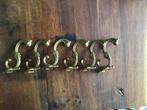 6 messing kapstokhaken, Huis en Inrichting, Woonaccessoires | Kapstokken, Wandhaken, Ophalen of Verzenden, Zo goed als nieuw, Minder dan 100 cm