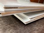 Houten panelen wit, Doe-het-zelf en Verbouw, Platen en Panelen, Gebruikt, Ophalen of Verzenden, Hout, 20 tot 50 mm
