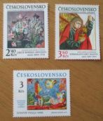 Tsjechoslowakije, serie Kunstwerken, 1978, Postzegels en Munten, Postzegels | Europa | Overig, Verzenden, Overige landen, Postfris