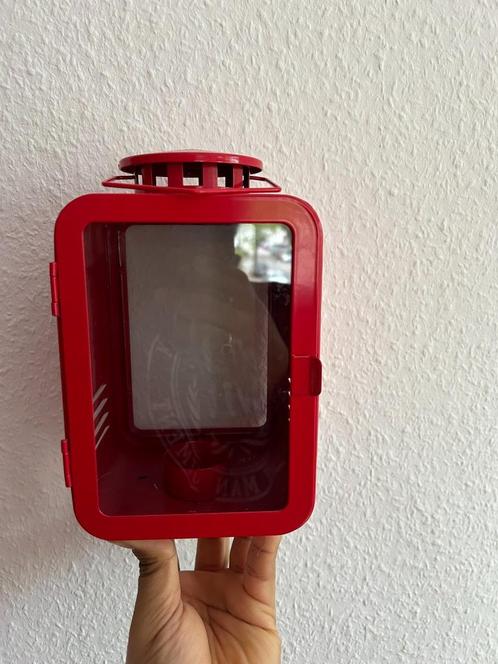 Lamp, Huis en Inrichting, Lampen | Hanglampen, Zo goed als nieuw, Minder dan 50 cm, Glas, Metaal, Ophalen of Verzenden