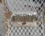 Rieten Clutch  nr.12  joanna rosa, Sieraden, Tassen en Uiterlijk, Tassen | Damestassen, Verzenden, Nieuw, Beige, Avondtasje