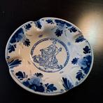 Delfts Blauw Asbakje Regina kweekschool zeevaart, Ophalen of Verzenden