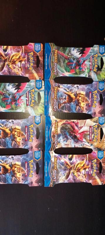 Breakpoint XY Sleeved Boosters beschikbaar voor biedingen