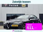 Alfa Romeo Giulia 2.0T 280PK AWD Q4 Veloce, Auto's, Alfa Romeo, 745 kg, 4 cilinders, Zwart, Bedrijf