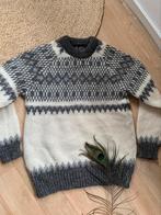 Eskimo Knitwear wollen trui S M bohemian wool jumper, Kleding | Dames, -, Wit, -, Ophalen of Verzenden