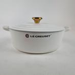 Le Creuset Ovale braadpan 29 cm Katoen mat/Nieuw in Doos!, Huis en Inrichting, Keuken | Potten en Pannen, Ophalen, Gietijzer, Nieuw
