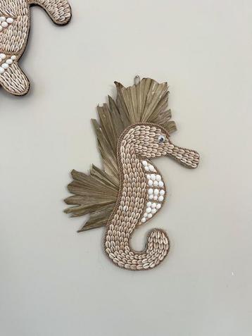 Nieuw schelpen raffia zeepaardje beschikbaar voor biedingen