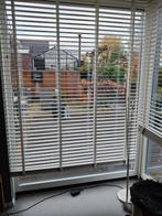 5x houten luxaflex wit met houtnerf 50 mm, Ophalen, Wit, 50 tot 100 cm, Minder dan 100 cm