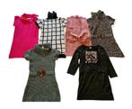 6 Winter jurken - lange truien - maat 116-122, Kinderen en Baby's, Kinderkleding | Maat 116, Ophalen of Verzenden, Zo goed als nieuw