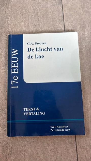 G.A. Bredero - De klucht van de Koe beschikbaar voor biedingen