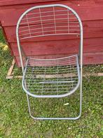 Vintage Ikea Niels Gammelgaard Aland Klapstoel, Huis en Inrichting, Stoelen, Gebruikt, Overige kleuren, Ophalen of Verzenden, Metaal