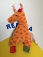 4949 kathe kruse giraf giraffe oranje, Kinderen en Baby's, Speelgoed | Knuffels en Pluche, Ophalen of Verzenden, Zo goed als nieuw