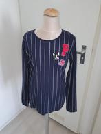 blauwe longsleeve maat 164   (k5, Ophalen of Verzenden, Zo goed als nieuw, Meisje, Shirt of Longsleeve