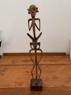 Vintage primitief sculptuur hout afrikaans houtsnijwerk, Ophalen of Verzenden