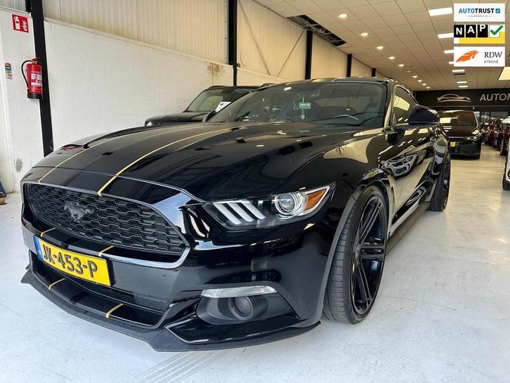 Ford Mustang Fastback 2.3 EcoBoost/109000km NAP/Sport Uitlaa, Auto's, Ford, Bedrijf, Te koop, Mustang, ABS, Achteruitrijcamera