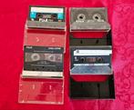 Fuji cassettebandjes, 4 stuks., Gebruikt, 2 t/m 25 bandjes, Overige genres, Ophalen of Verzenden