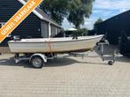Verano 420 met 5PK motor en Trailer, Watersport en Boten, Vis- en Consoleboten, Gebruikt, Tot 10 pk, 3 tot 6 meter, Polyester