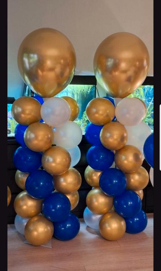 Te huur! 2 ballonnen pilaren voor €50., Hobby en Vrije tijd, Feestartikelen | Verhuur, Zo goed als nieuw, Geboorte of Huwelijk