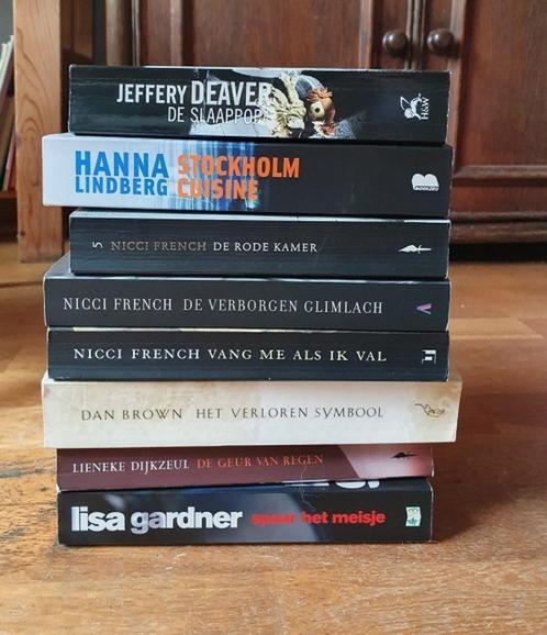 PAKKET  TRILLERS, Boeken, Thrillers, Gelezen, Nederland, Ophalen of Verzenden