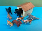 Jan 303: playmobil : dieren: honden bij hondenhok, Ophalen of Verzenden, Gebruikt, Los playmobil