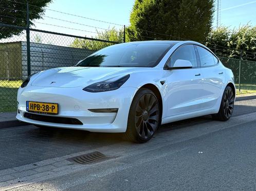Tesla Model 3 Performance AWD 82kW, Auto's, Tesla, Bedrijf, Te koop, Model 3, 360° camera, 4x4, ABS, Achteruitrijcamera, Adaptive Cruise Control