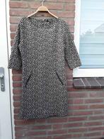 Super stretch mooi print jurk van VEGAS, M zwart beige, Maat 38/40 (M), Overige kleuren, Verzenden, Zo goed als nieuw