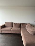 Brown L- shaped Sofa, Ophalen, Gebruikt, Vierpersoons of meer, Hoekbank