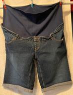 Zwangerschaps korte broek, Ophalen, Blauw, Maat 46/48 (XL) of groter, Gedragen