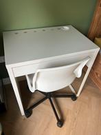 Ikea Micke kinder bureau en stoel, Kinderen en Baby's, Kinderkamer | Tafels en Stoelen, Ophalen, Gebruikt, Tafel(s) en Stoel(en)