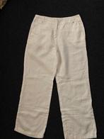 Just B linnen dames broek maat 38, Kleding | Dames, Maat 38/40 (M), Verzenden, Wit, Zo goed als nieuw