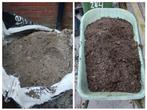 Zand en zwarte potgrond, Tuin en Terras, Zand, Ophalen, Gebruikt