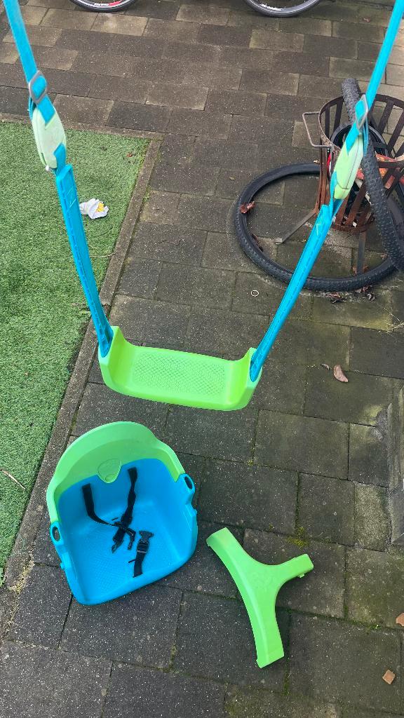 TP TOYS 4-in-1 babystoel QUADPOD, Kinderen en Baby's, Speelgoed | Buiten | Speeltoestellen, Gebruikt, Schommel, Ophalen of Verzenden