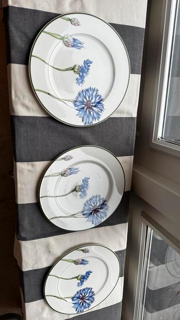 3 stuks Villeroy and boch borden 31 cm onderborden beschikbaar voor biedingen