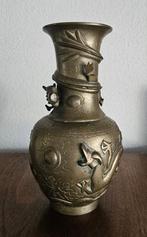Antieke Chinese koperen vaas, Ophalen of Verzenden