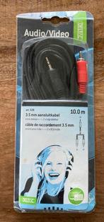 10m Audiokabel 3.5mm Jack naar Tulp - Nieuw!, Ophalen of Verzenden, Nieuw, 10 meter of meer, Overige kabels