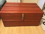 Hutkoffer/opbergkist teak, Huis en Inrichting, Ophalen, Gebruikt, 50 tot 100 cm, Minder dan 50 cm