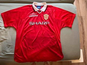 Uniek Man United shirt - 1999 Champions League Shirt XL beschikbaar voor biedingen