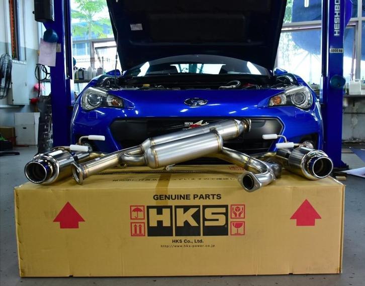 HKS Spec L II catback uitlaatsysteem - BRZ GR86 12-21, Auto diversen, Tuning en Styling, Ophalen of Verzenden