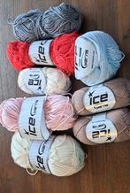 Restpartij Iceyarn Garen/Katoen, Hobby en Vrije tijd, Breien en Haken, Ophalen of Verzenden, Nieuw, Breien of Haken, Wol of Garen