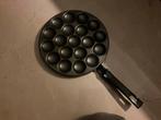 Poffertjes pan voor 7,50, Ophalen of Verzenden, Zo goed als nieuw, Rvs, Koekenpan of Braadpan