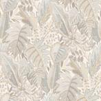 Dutch Ciara behang Leaf A58402, Huis en Inrichting, Stoffering | Behang, Ophalen, Minder dan 10 m², Grijs
