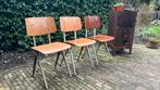 3x Galvanitas s16 passerstoel school kantine stoelen, Huis en Inrichting, Stoelen, Ophalen, Zo goed als nieuw, Drie