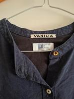 Vanilia donker blauwe bloese, Ophalen of Verzenden, Gedragen, Blauw